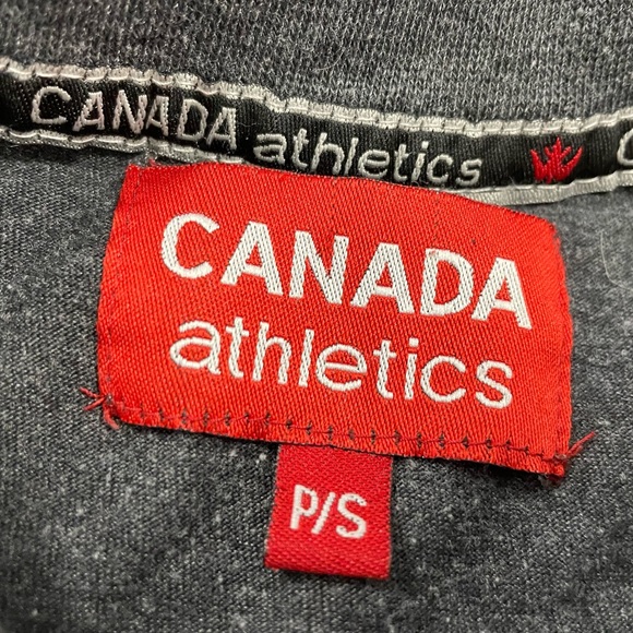 Canada Athletics Womens Gray Canada Logo Long Sleeve Crew Neck Size Small - Picture 6 of 7